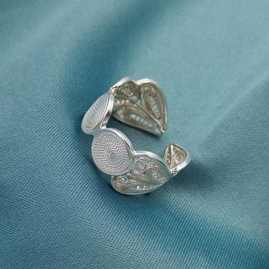 Anillo filigrana dos Círculos 2