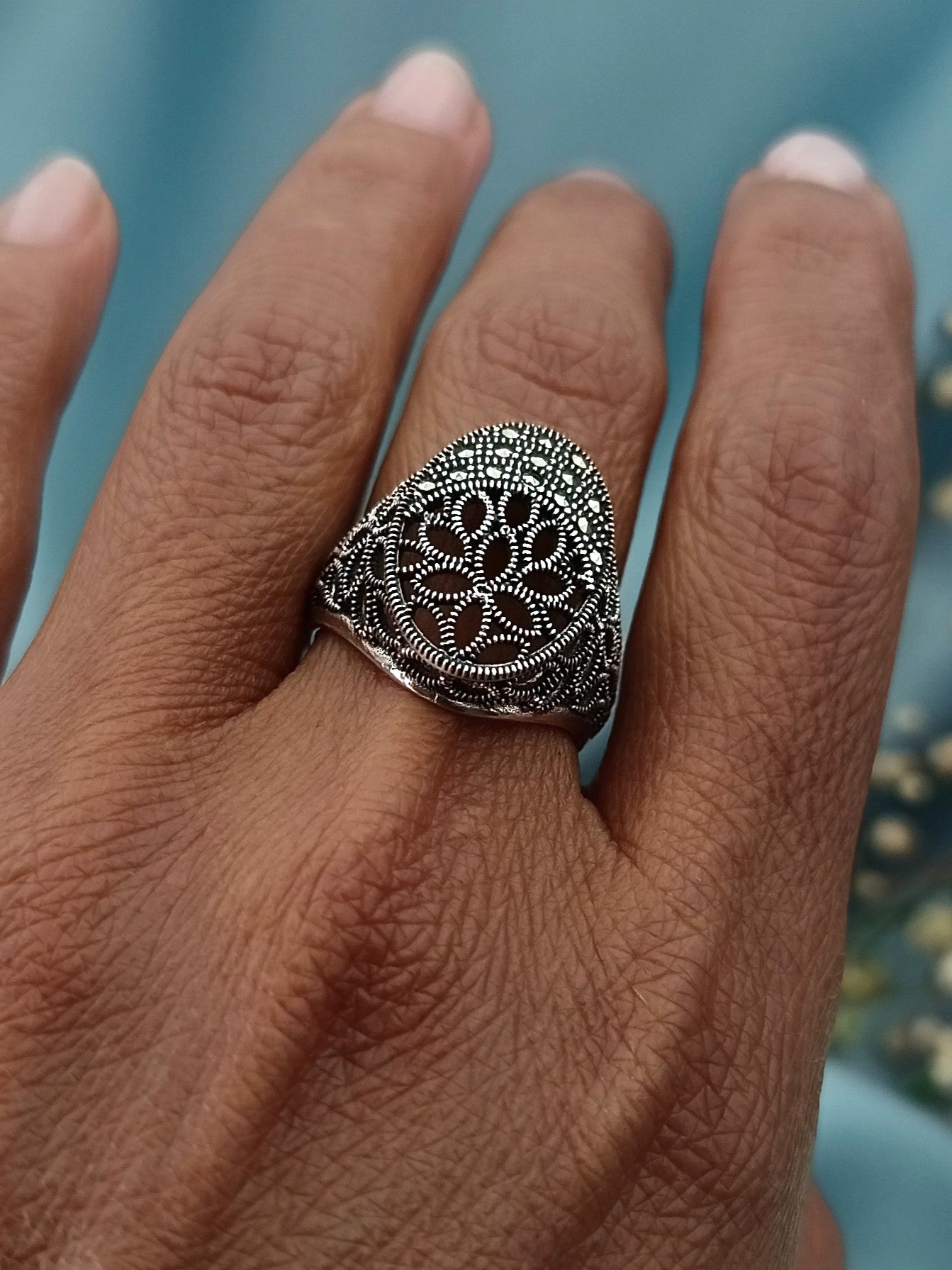 Anillo Ovalado Marquesitas