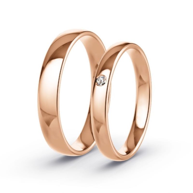 Anillos de matrimonio Spark 3mm Oro 18K
