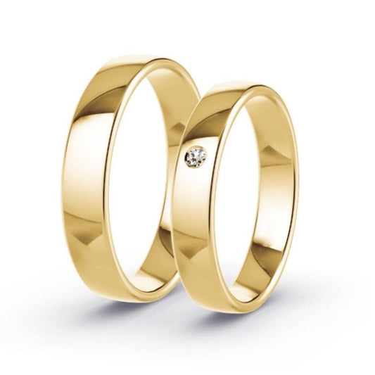 Anillos de matrimonio Spark 4mm