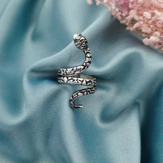 Anillo Serpiente quemada