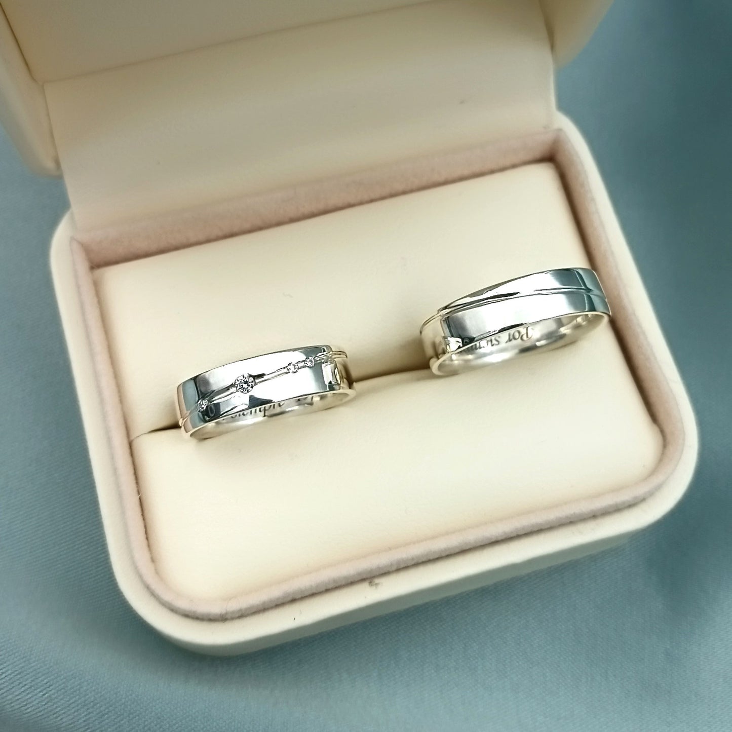Anillos de matrimonio Sincronía Plata 925