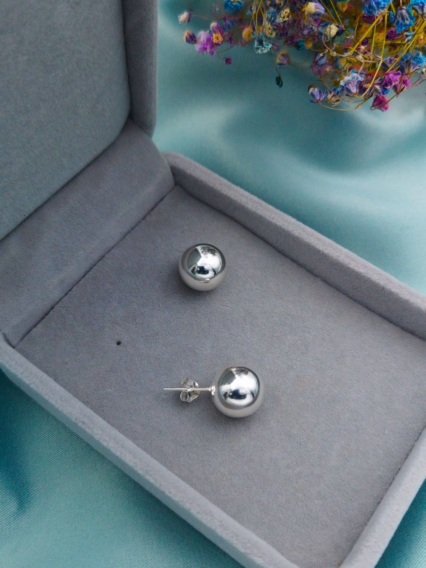 Aretes Bolas lisas