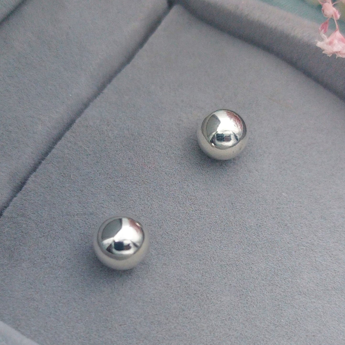 Aretes Bolas lisas