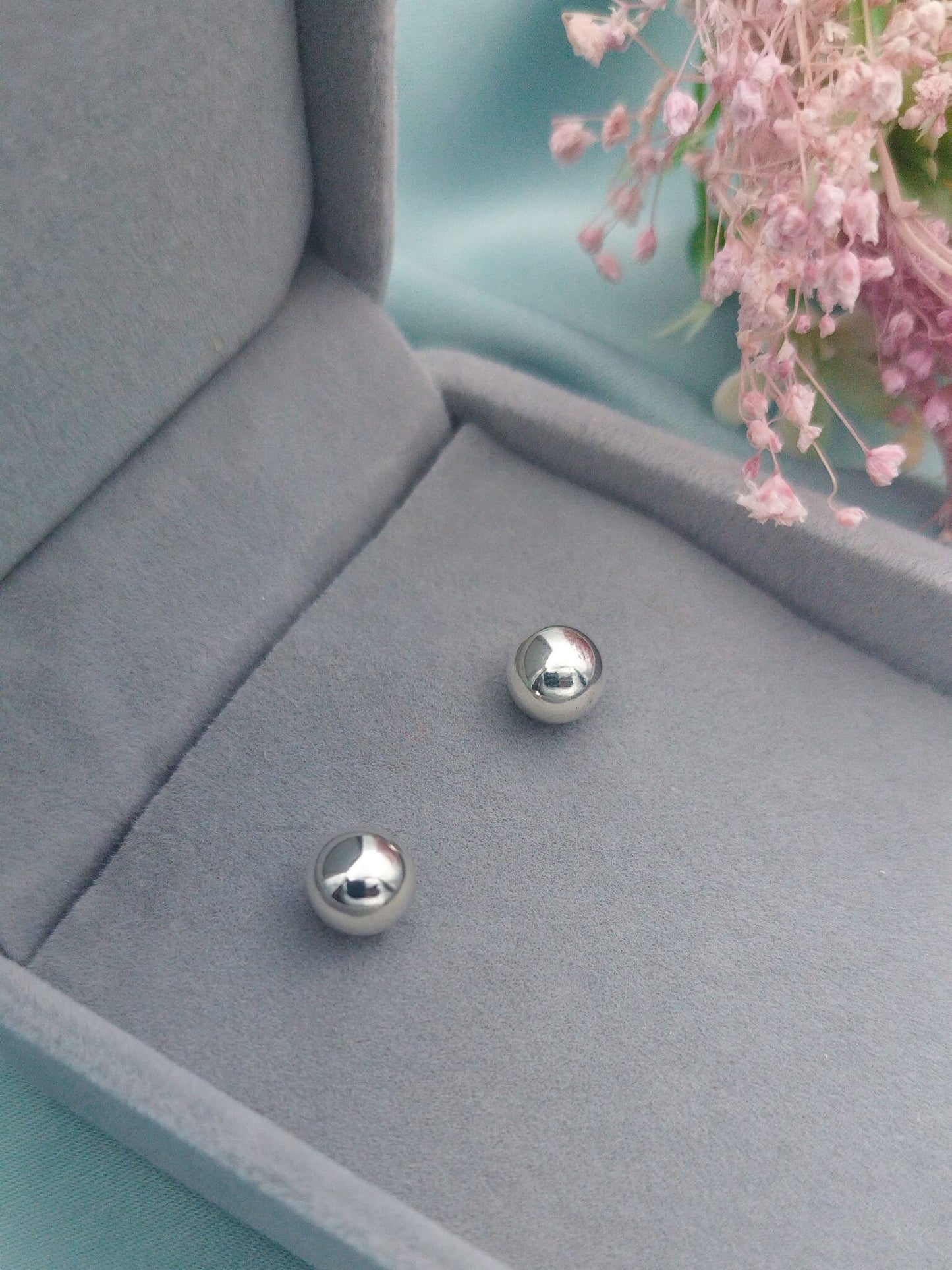 Aretes Bolas lisas