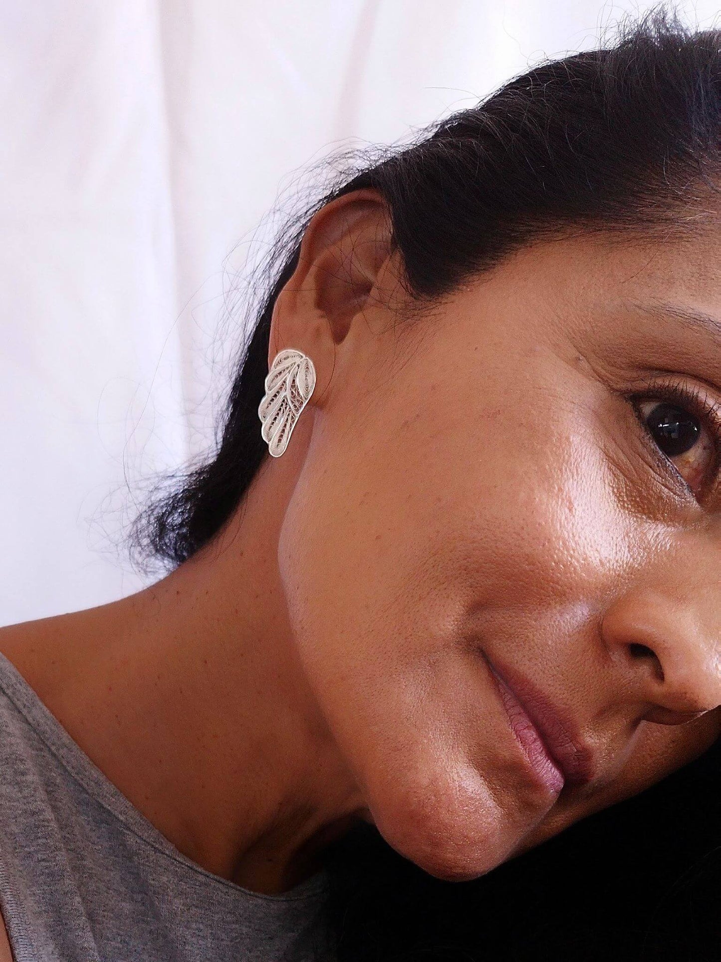 Aretes Alas filigrana