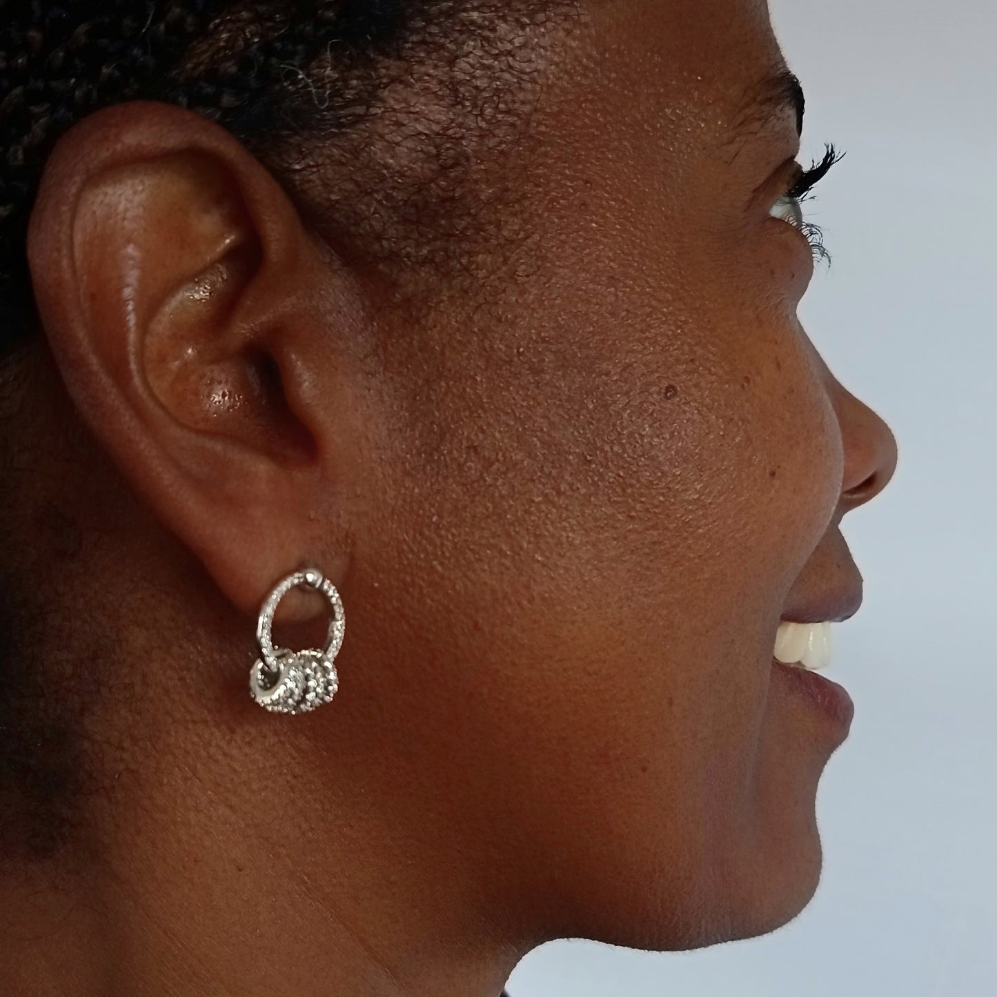 Aretes Brillantes con Aritos