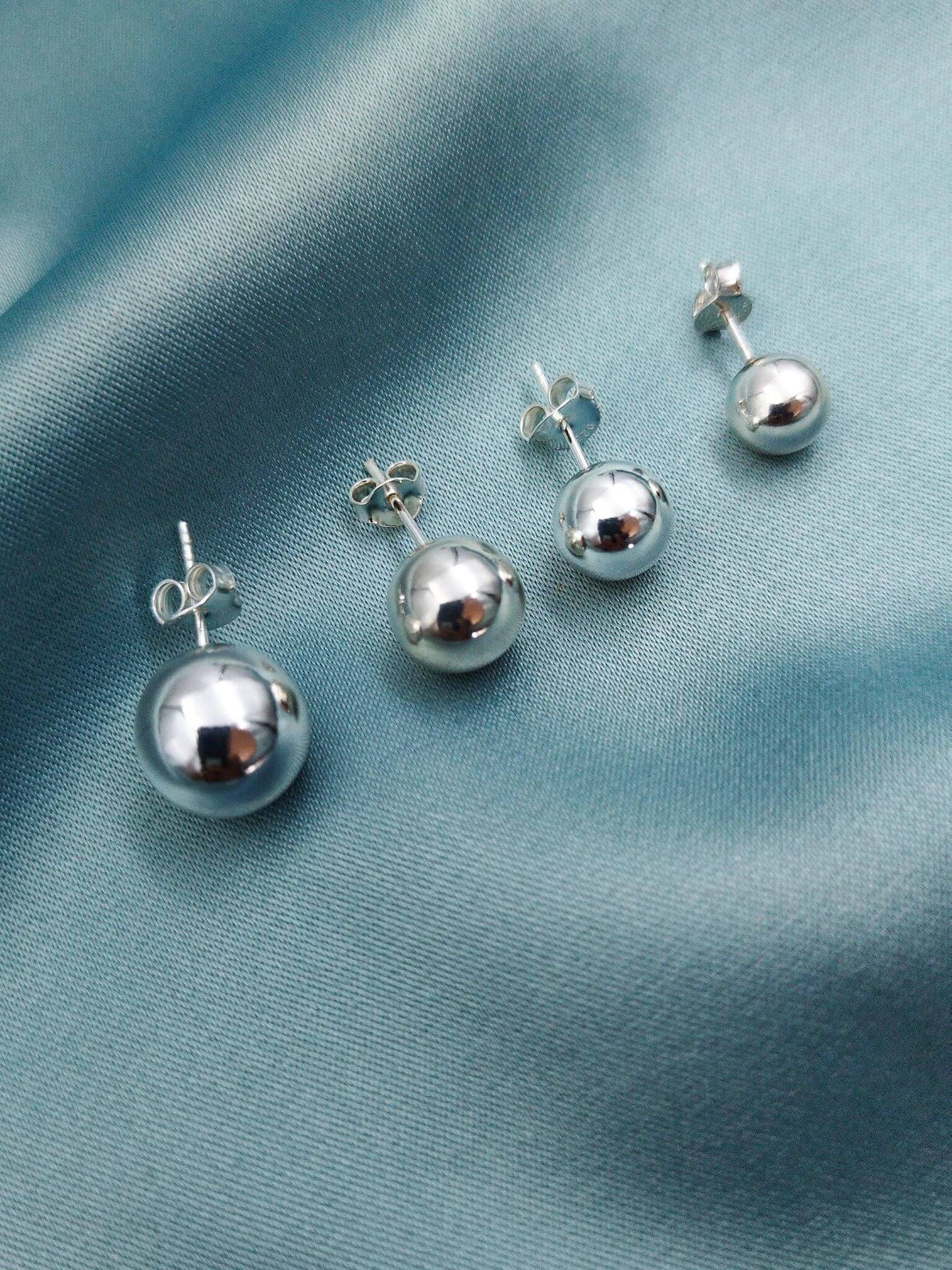 Aretes Bolas lisas
