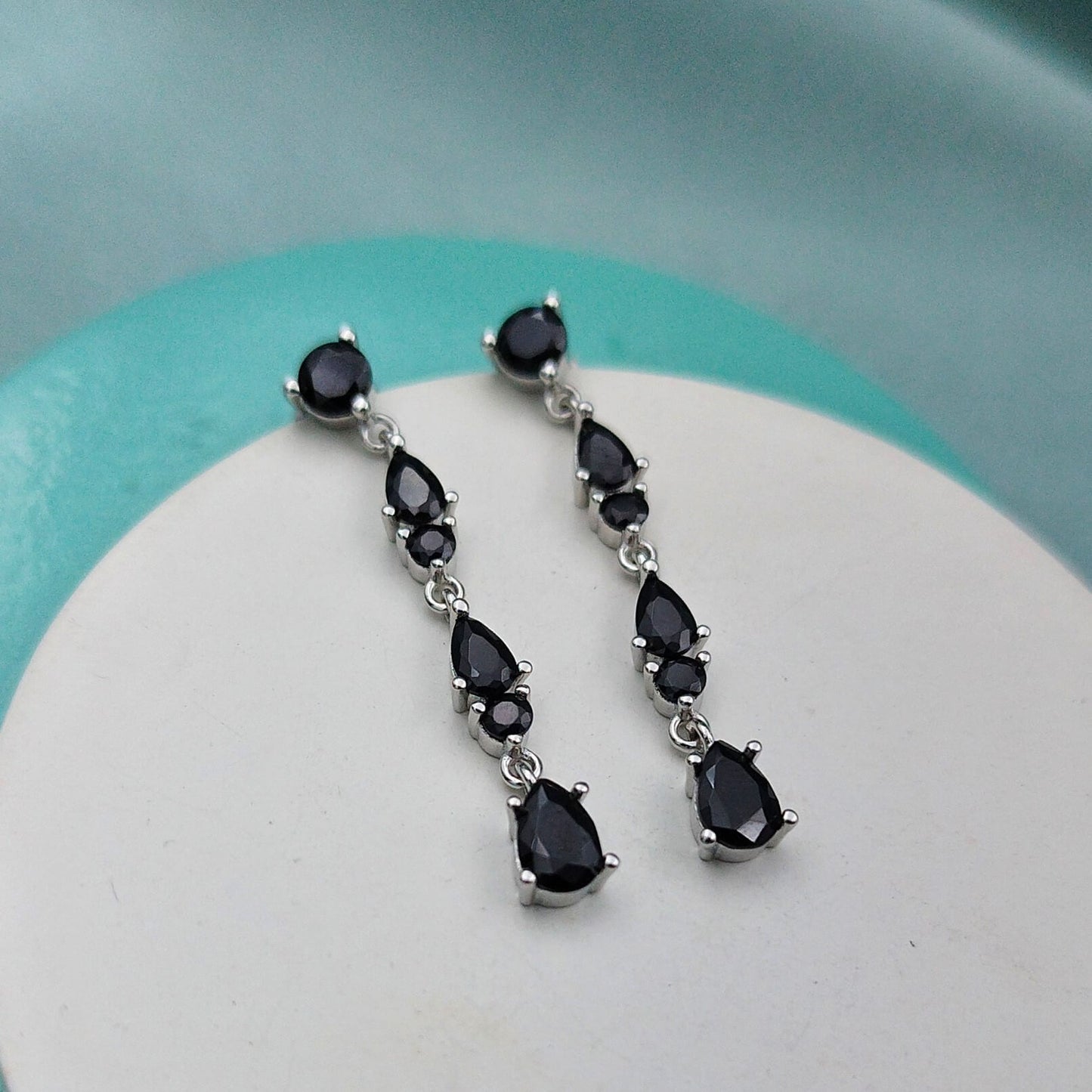 Aretes largos Chandelier