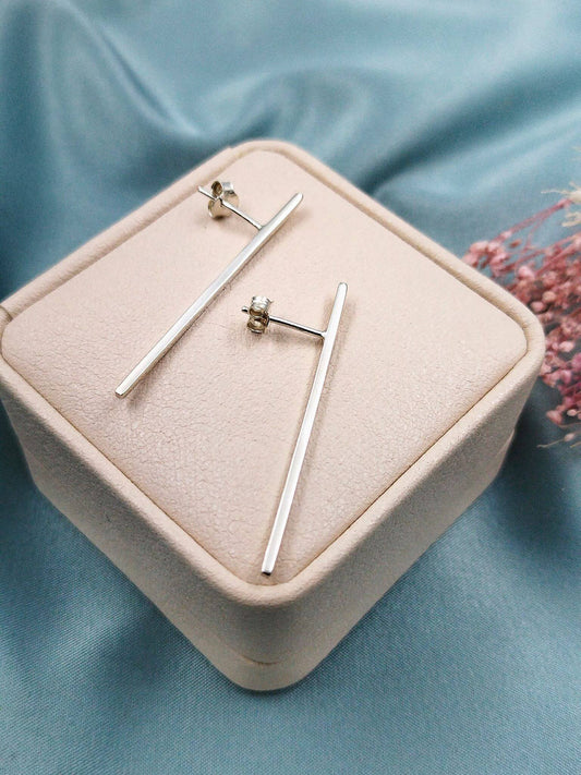 Aretes largos Palitos