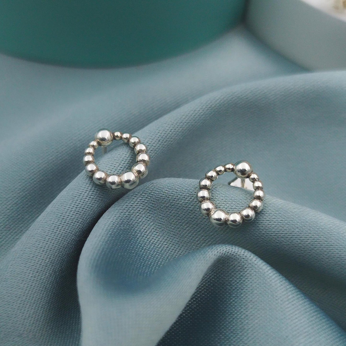 Aretes Aro de cuentas
