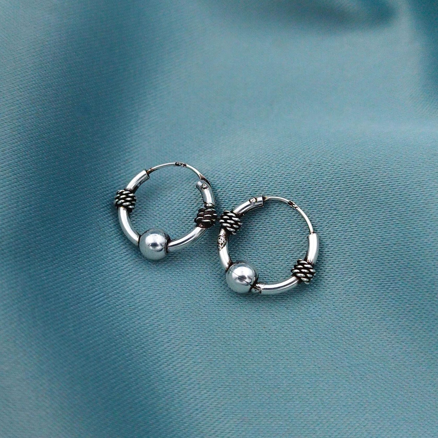 Argollas Tribal con bisagra 1
