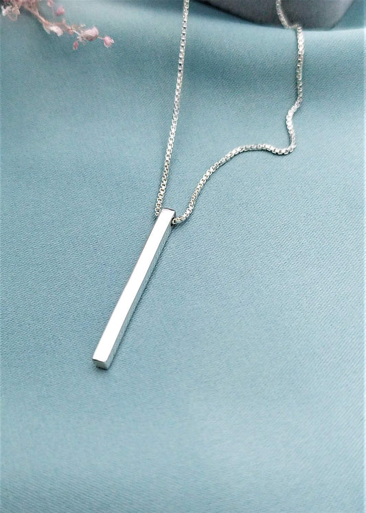 Collar Barrita grabada