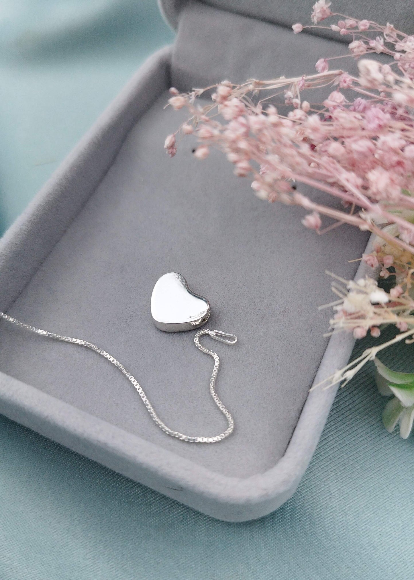 Collar Corazón 3D grande