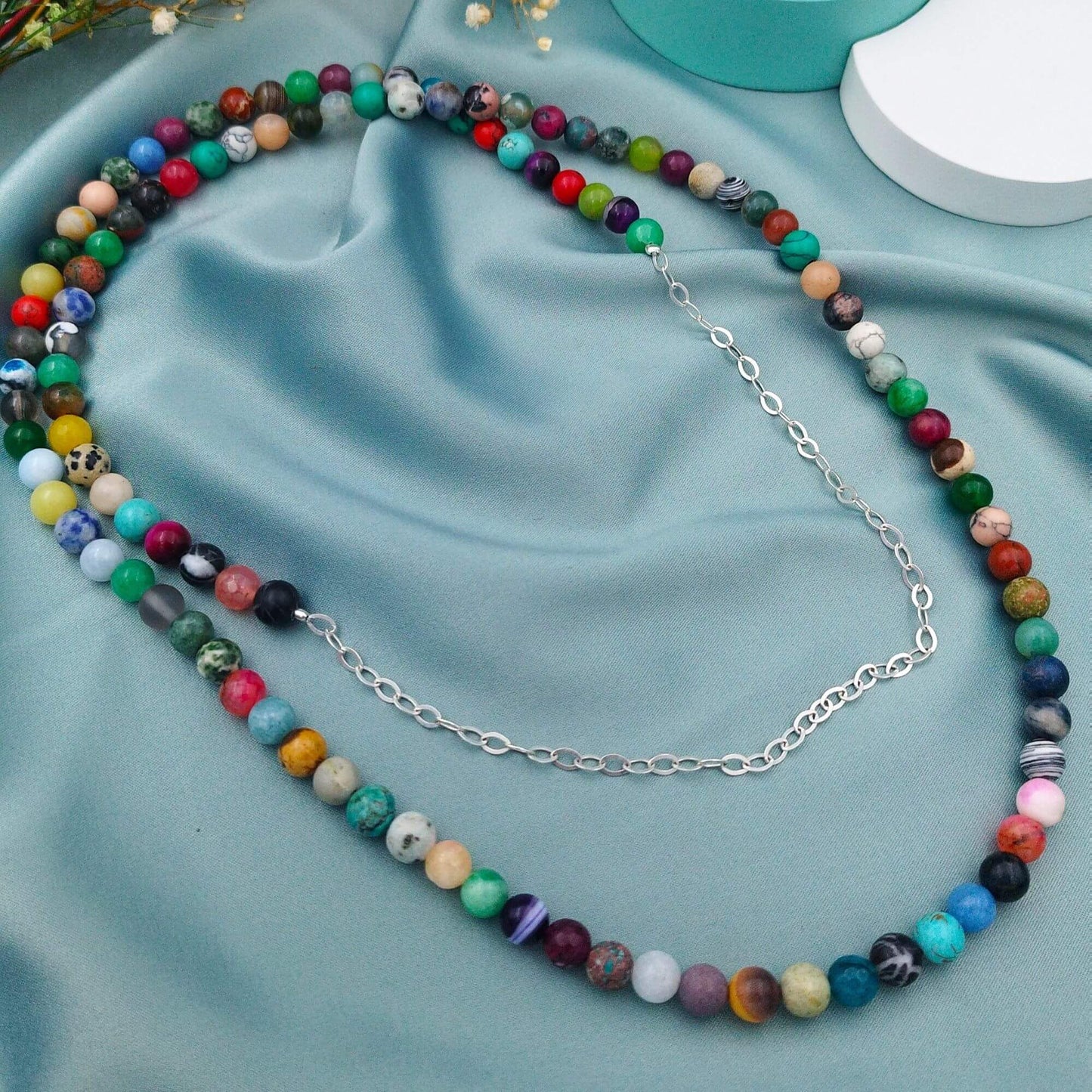 Collar vuelta doble Madre Tierra