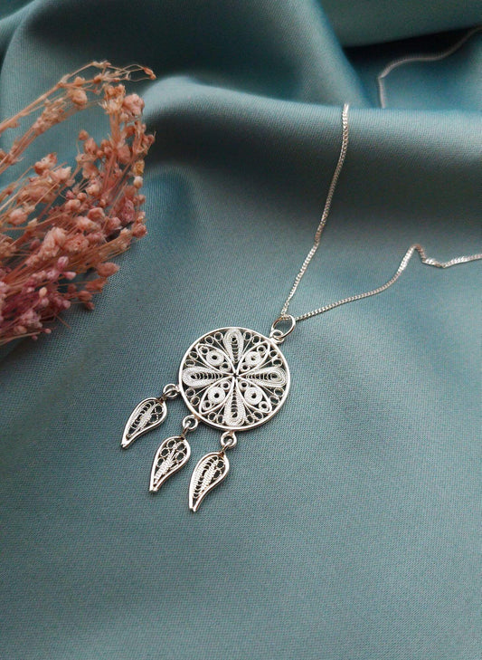 Collar filigrana Atrapa sueños