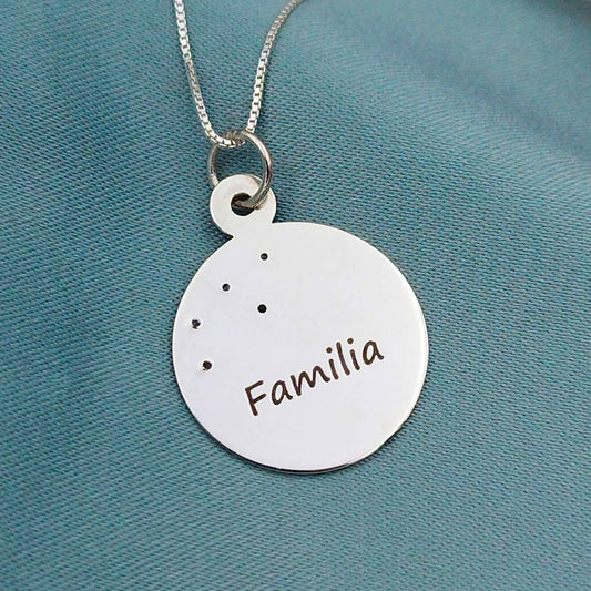 Dije Familia con circones