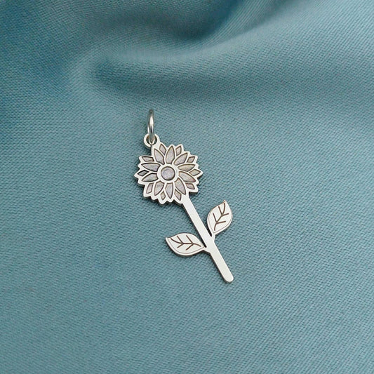 Dije Girasol con rama