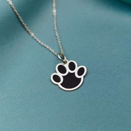 Dije Patita de perro grabada