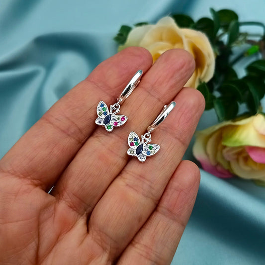 Huggies con dijes mariposas