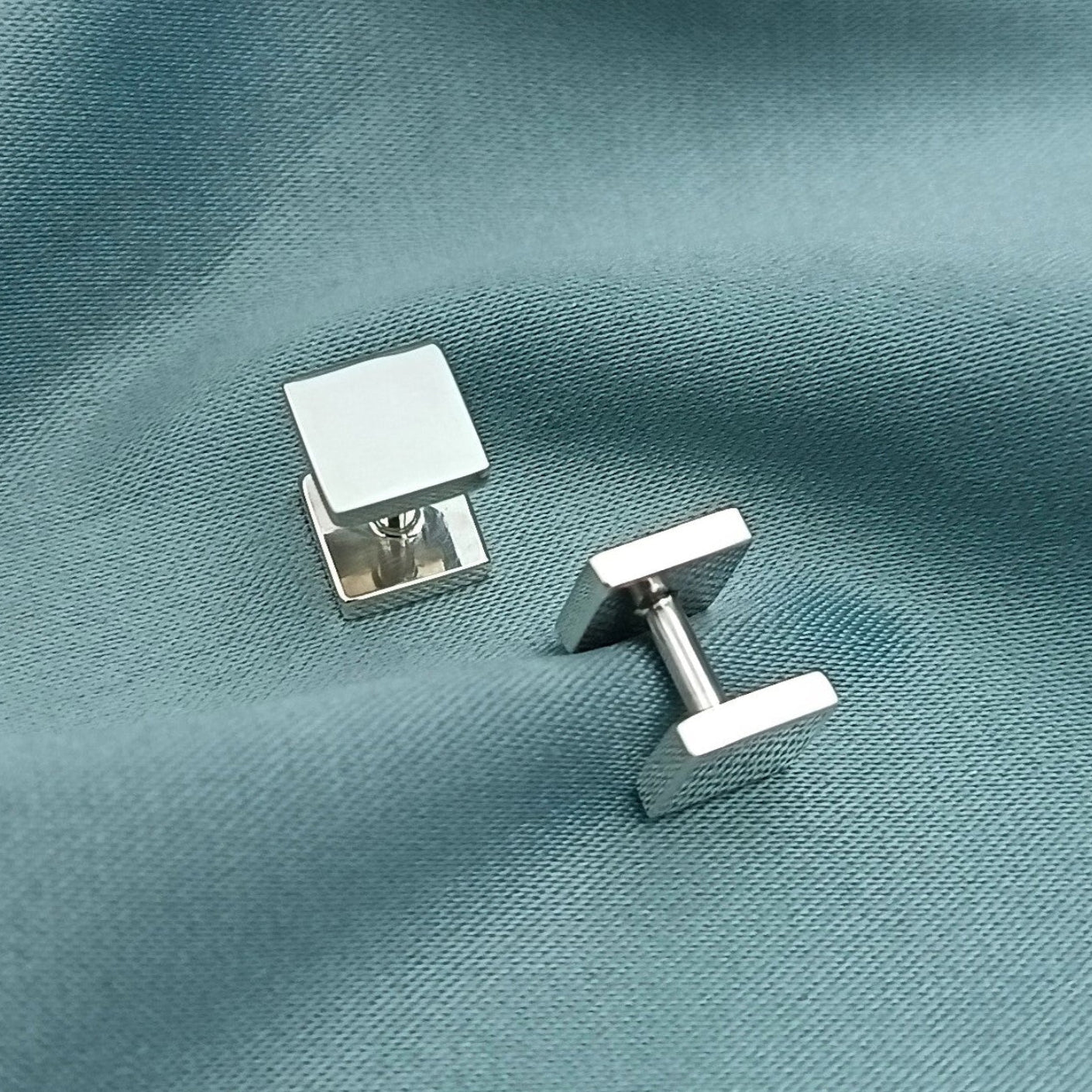 Gemelos para Camisa Cuadrados 8mm