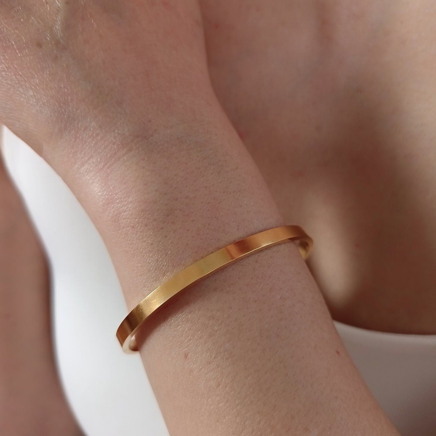 Pulsera Rígida 4mm (Personalizable)