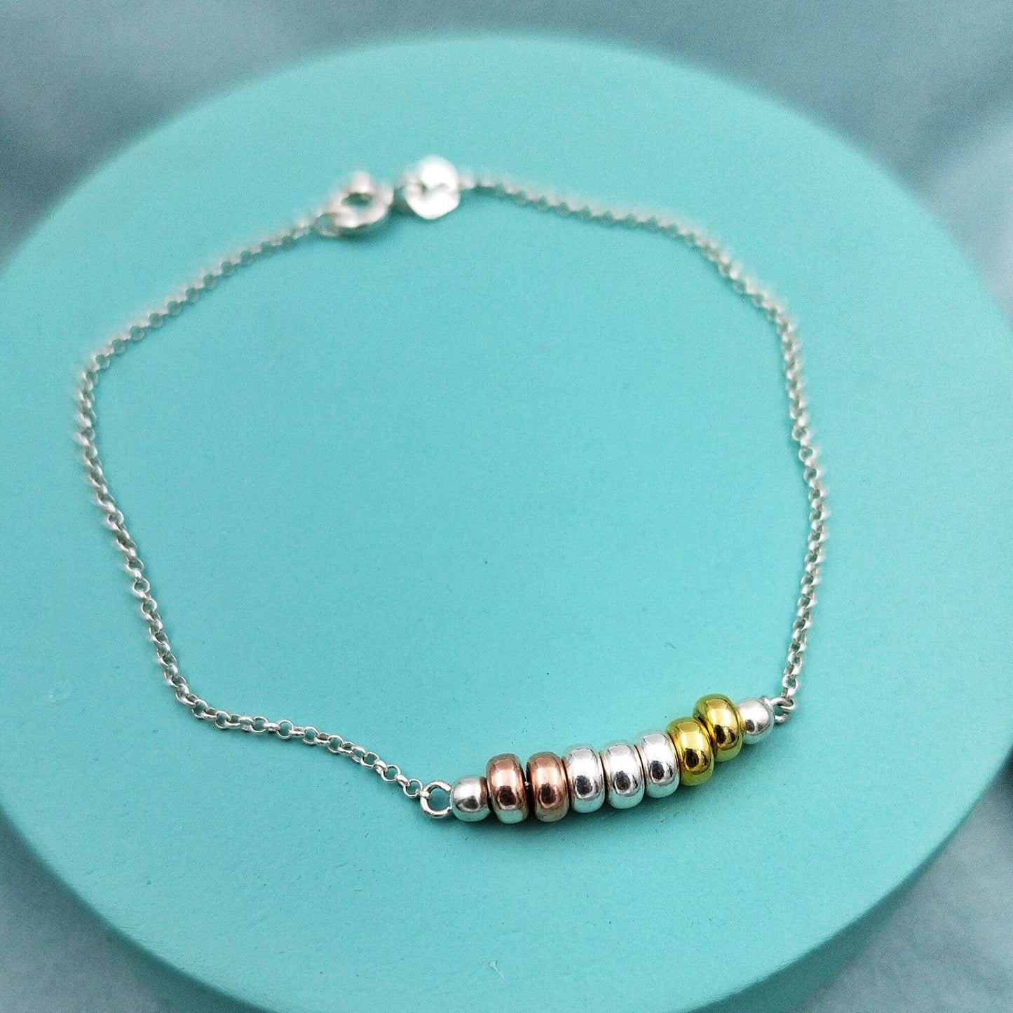 Pulsera Donas tres tonos