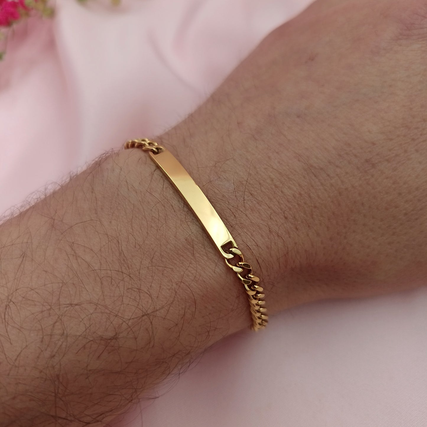 Pulsera Esclava Acero 4mm