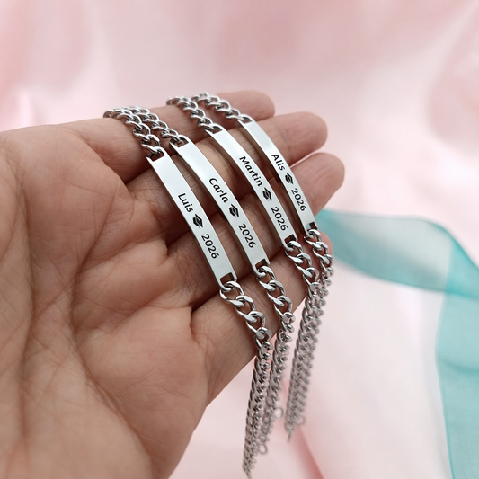 Pulsera Esclava Acero 6mm