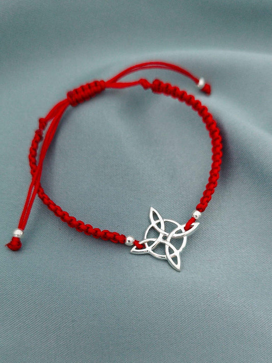 Pulsera macramé Nudo de bruja