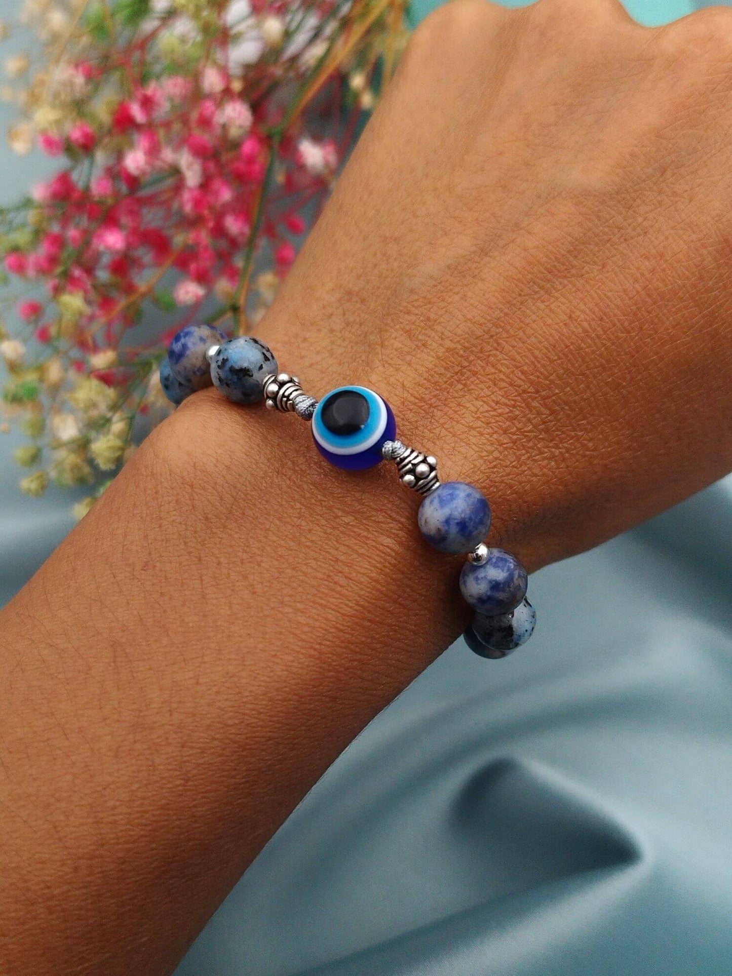 Pulsera Ojo turco lapislázuli