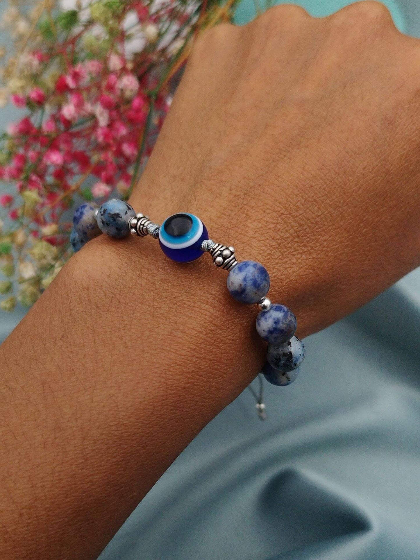 Pulsera Ojo turco lapislázuli