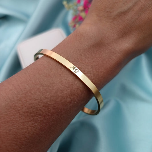 Pulsera Rígida 4mm (Personalizable)