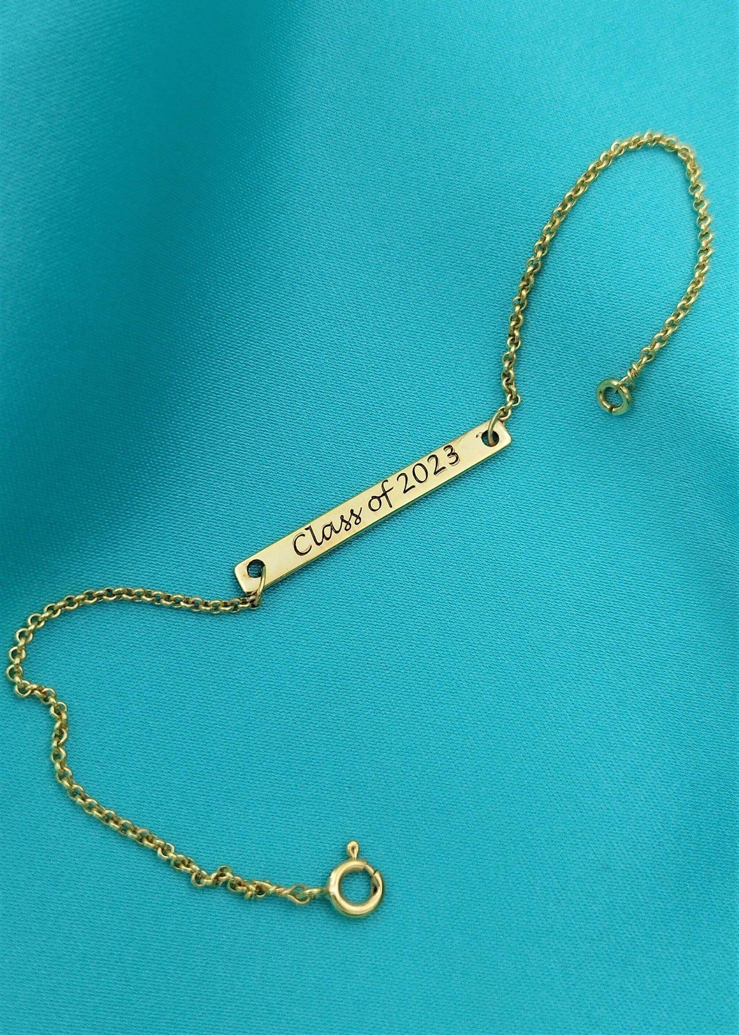 Pulsera Esclava delgada dorada