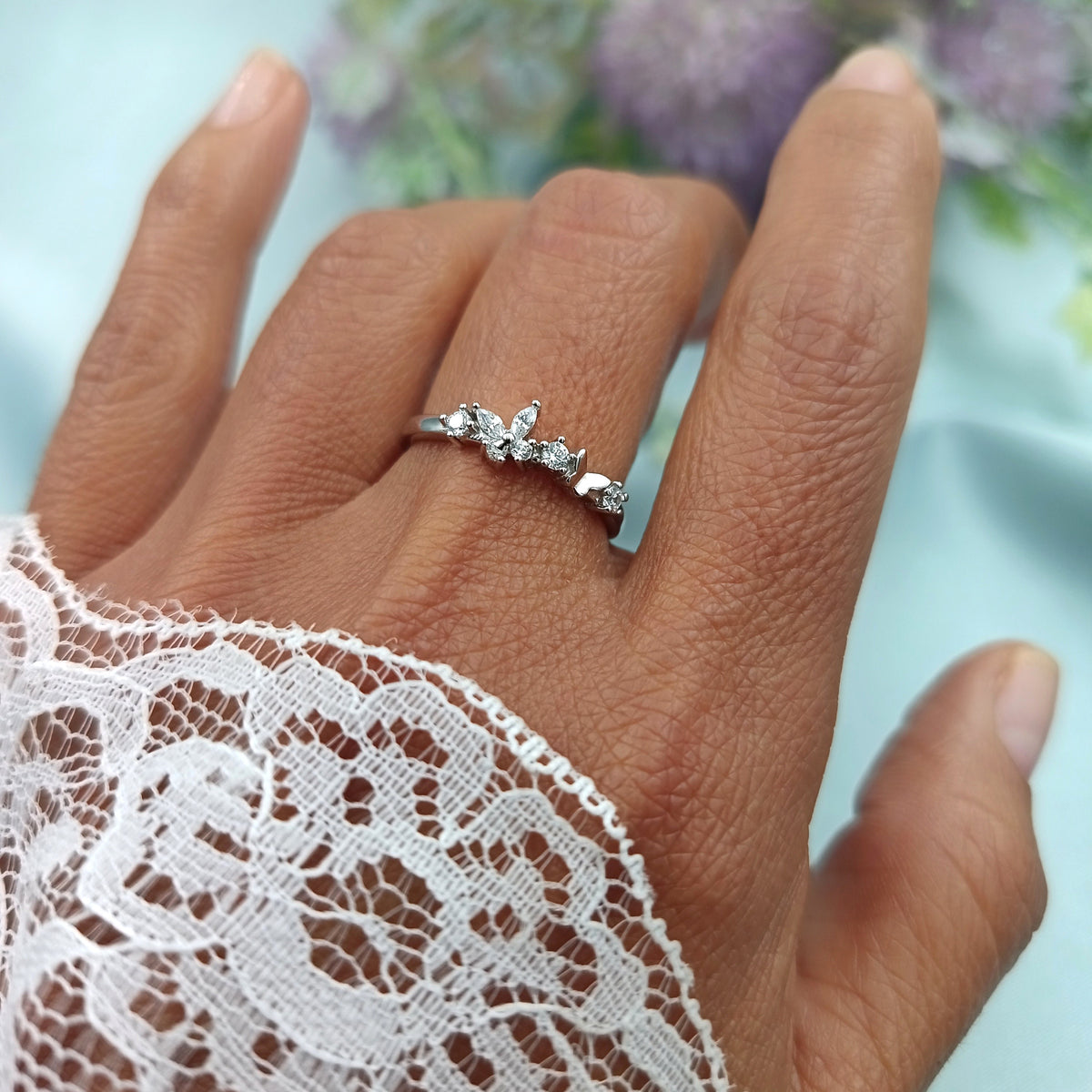 Anillo Mariposas Regulable