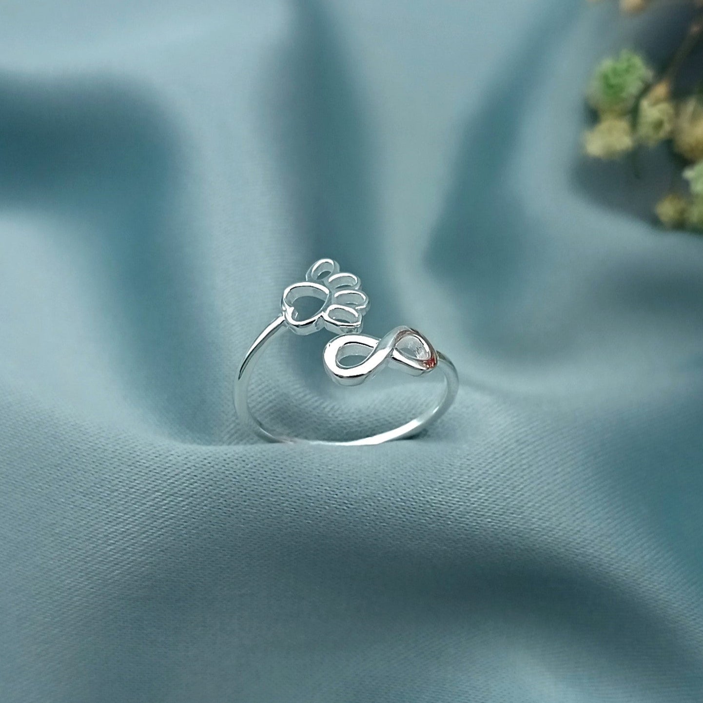 Anillo Patita Infinito