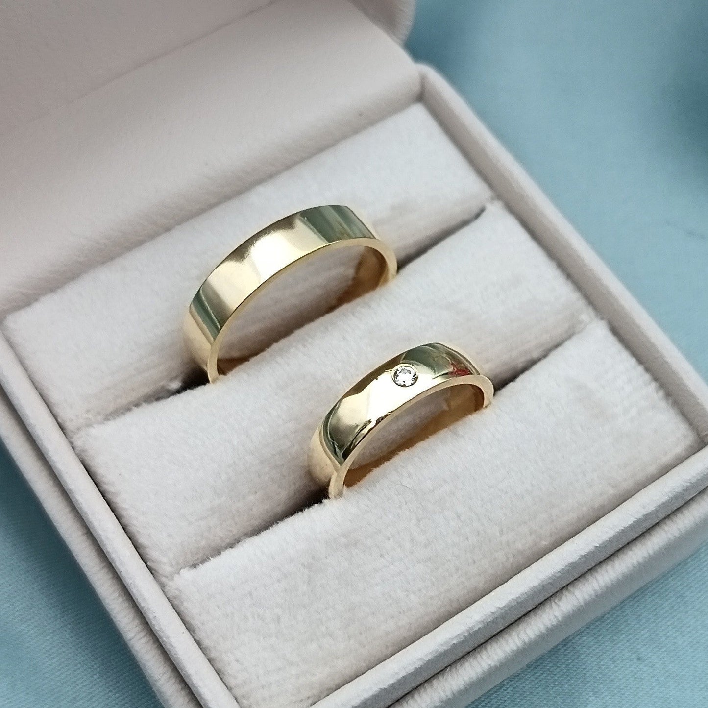 Anillos de matrimonio Spark 4mm Plata 925