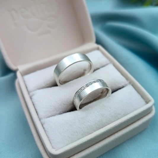 Anillos de matrimonio Sinfin Plata 925