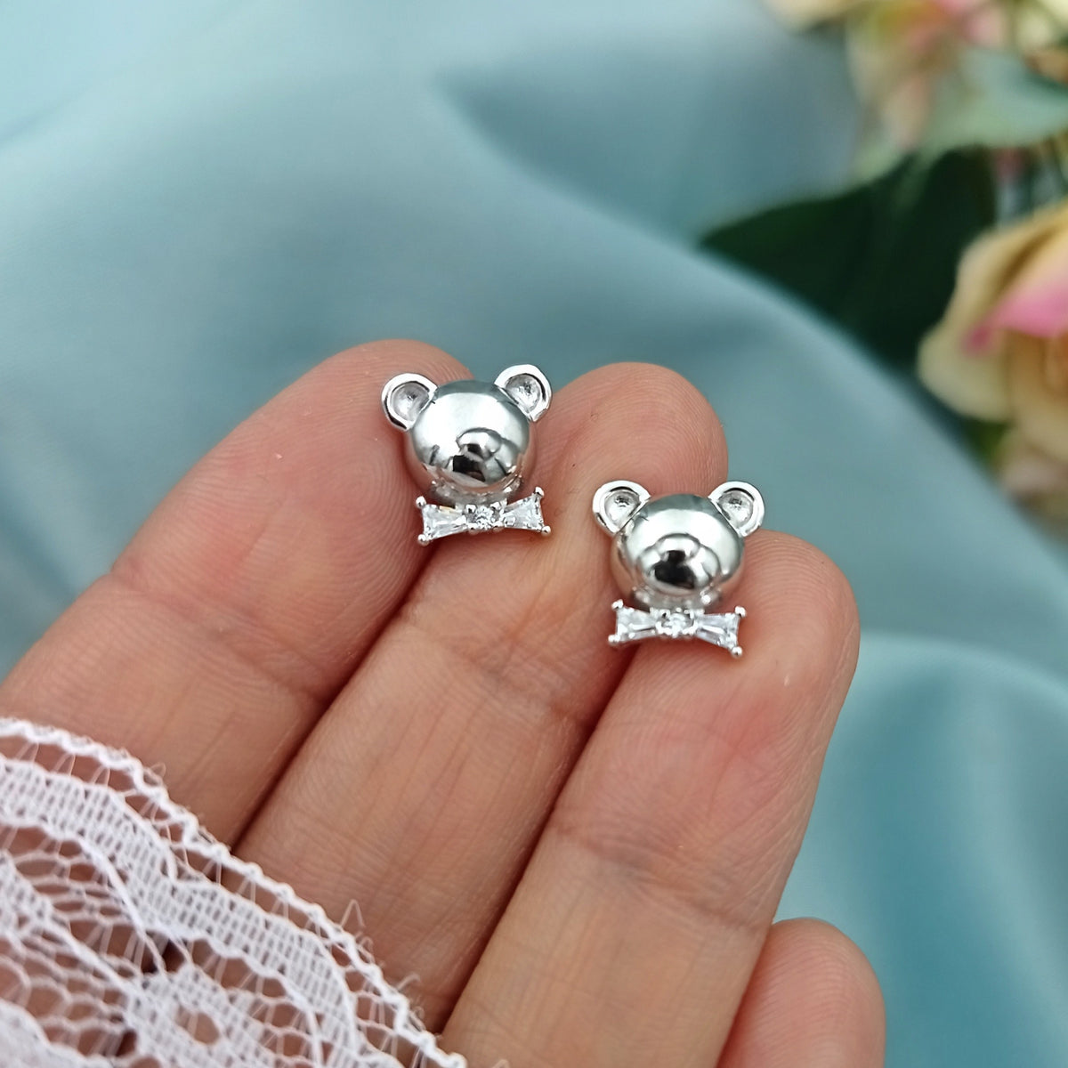 Aretes Osito de Peluche