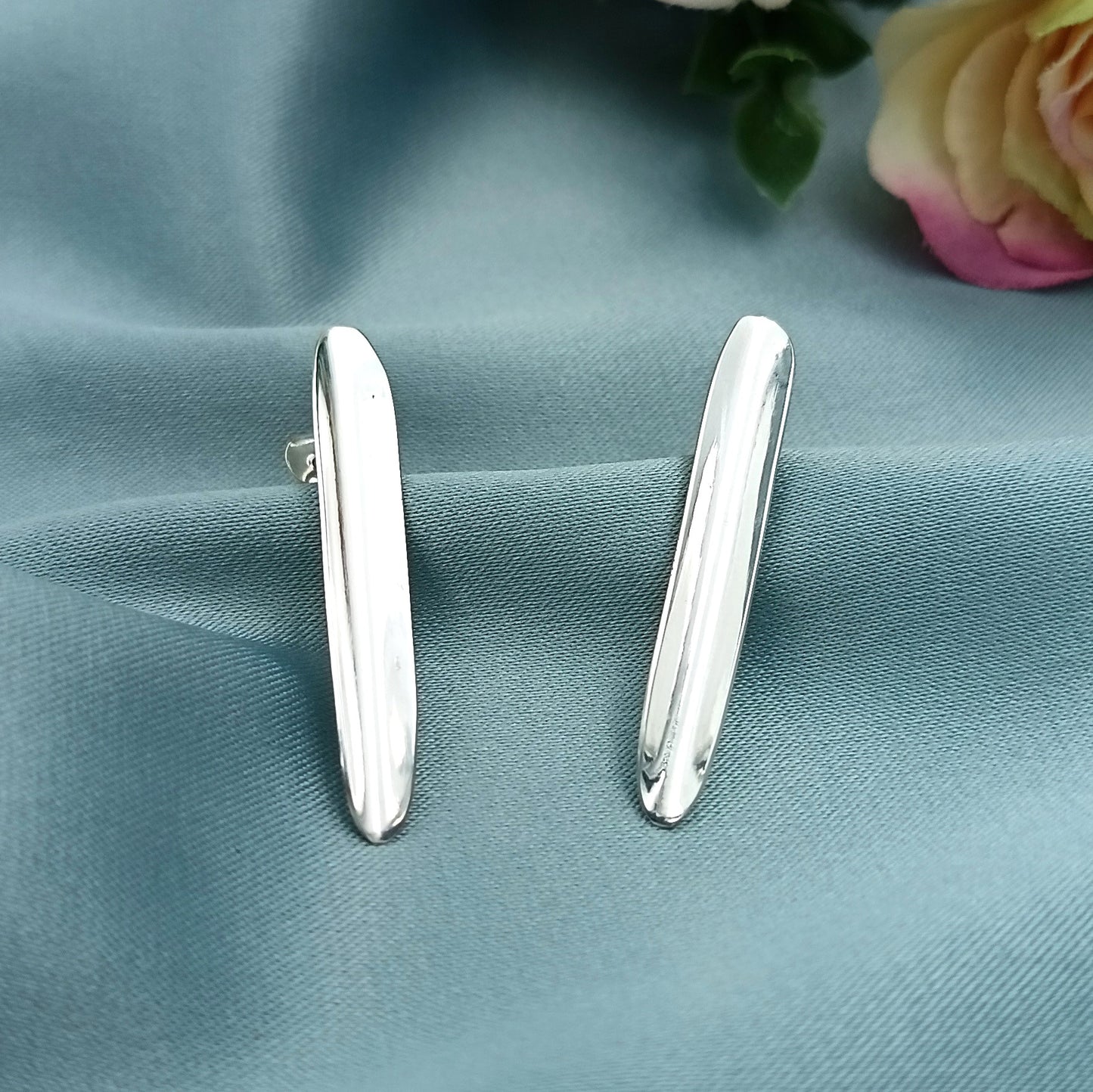 Aretes Largos Canela