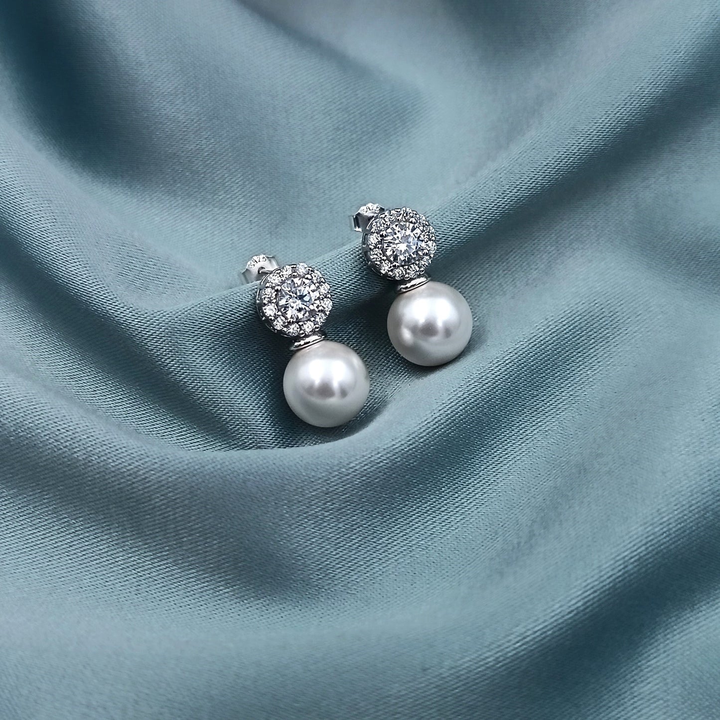 Aretes Perlas