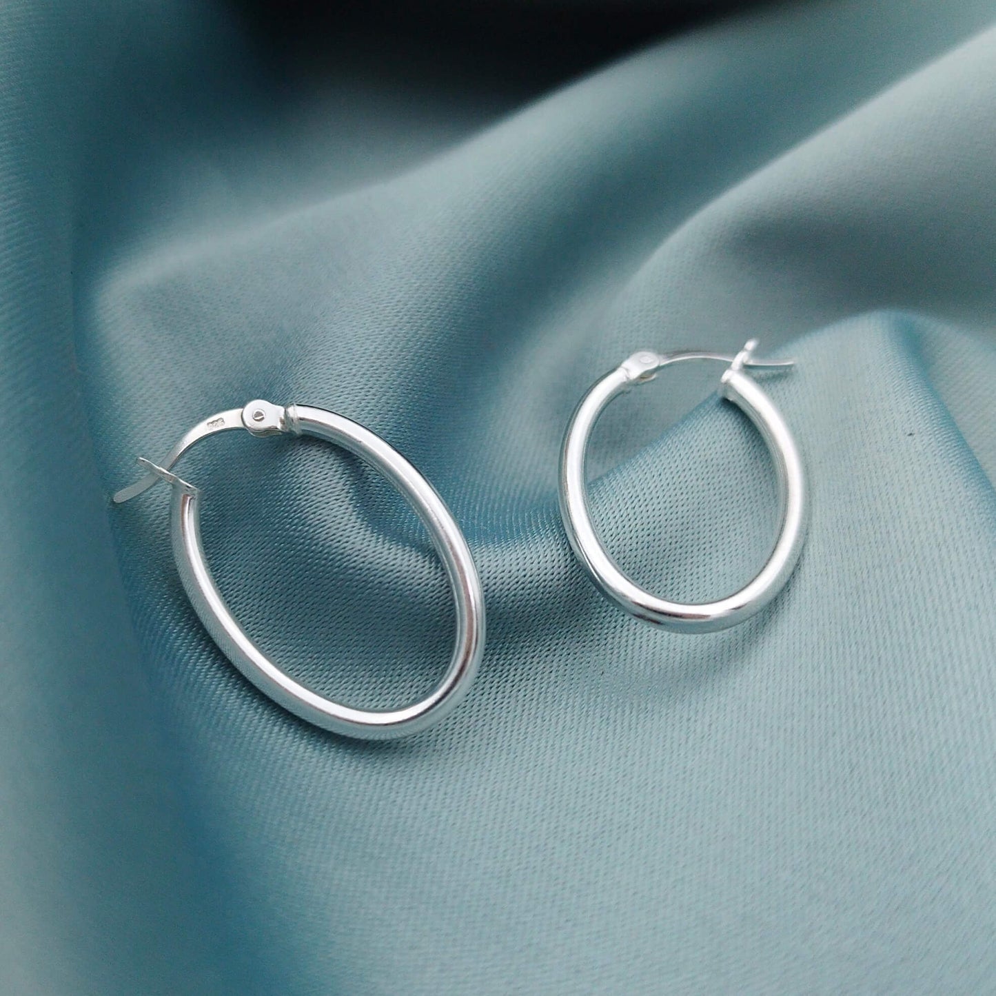 Argollas Ovaladas criolla 2mm