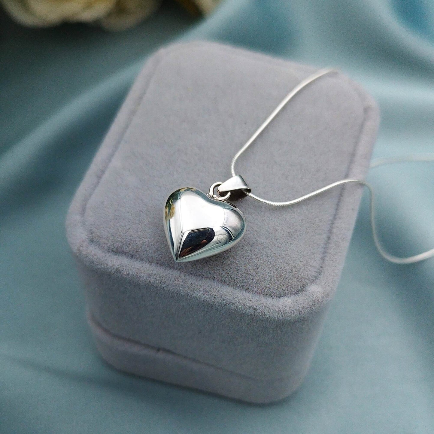 Collar Corazón inflado