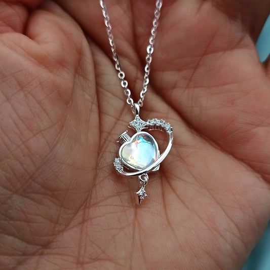 Collar Estrellas Corazón