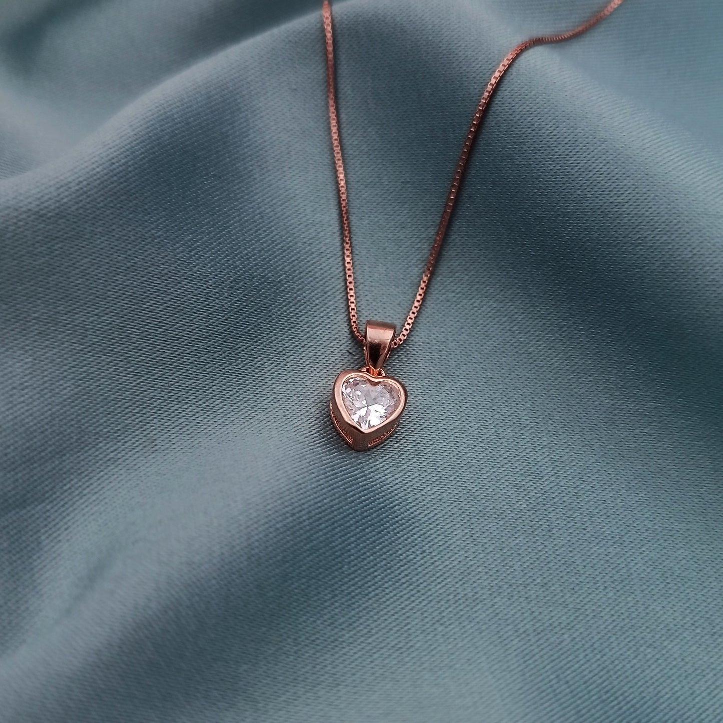 Collar Corazoncito Rosé