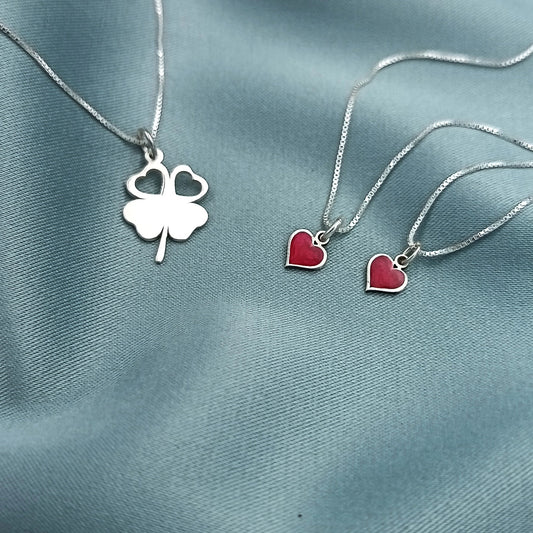 Collar Trébol Madre e Hijos