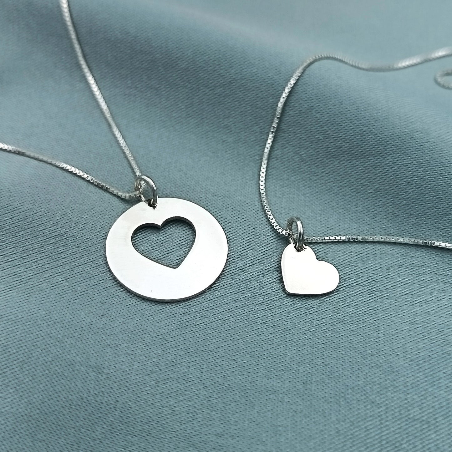 Collar Madre e Hija Corazones