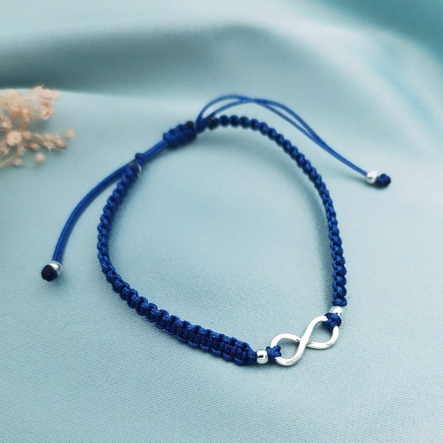 Pulsera macramé Infinito