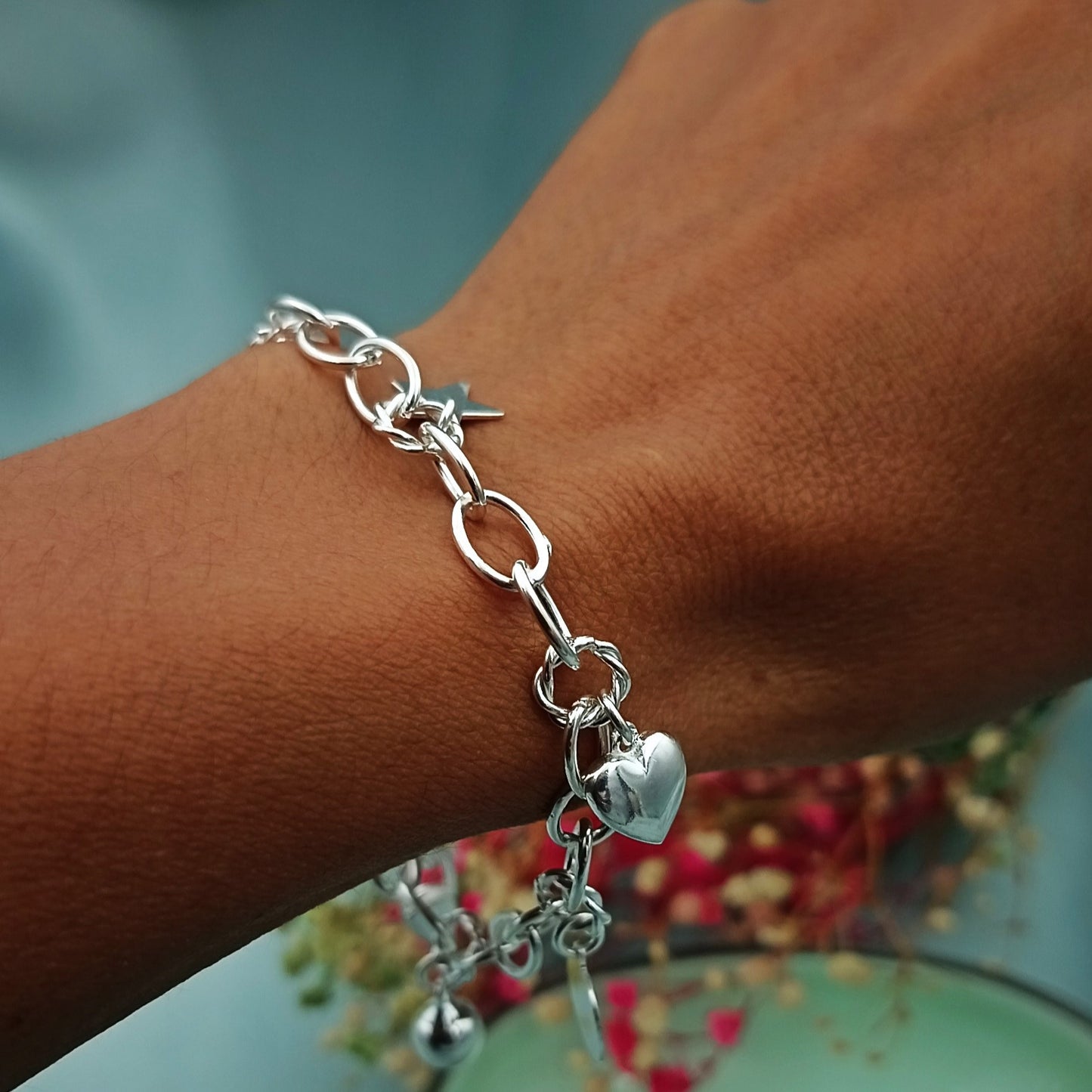 Pulsera Eslabones Dijes