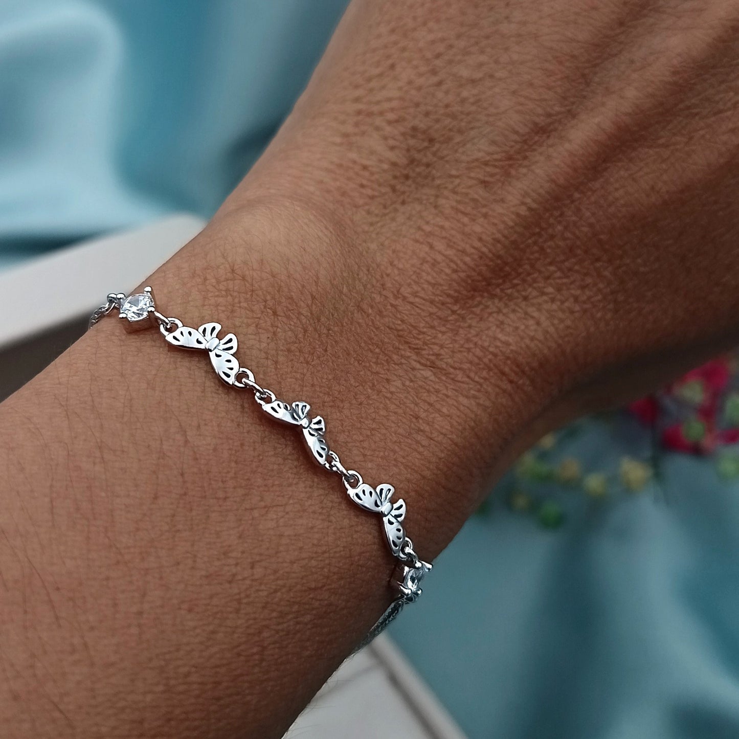 Pulsera Hilera de Mariposas